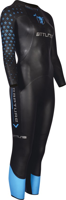 Foto: Heren tri suit zwart blauw s