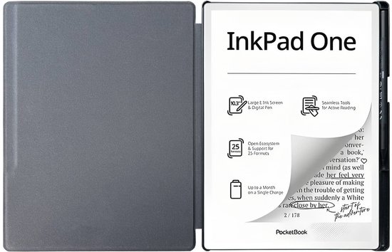 Hoesje Geschikt voor Pocketbook Inkpad One Slimfit Hoes Beschermhoes Cover Agave Green van Hoesje  — afbeelding 2