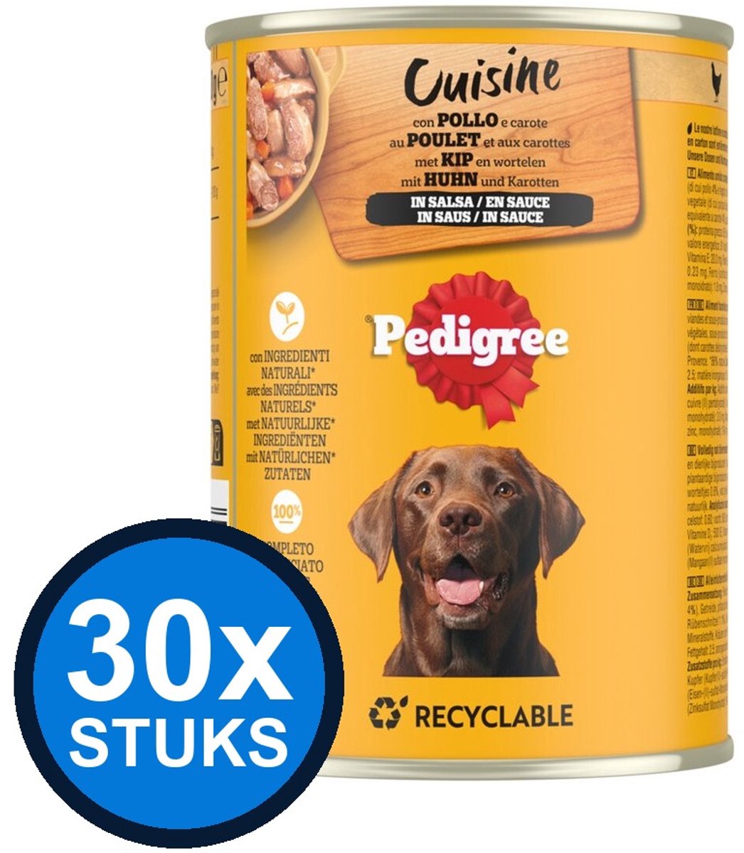 Pedigree Pedigree - Kip in Saus - Hondenvoer Natvoer - 400g