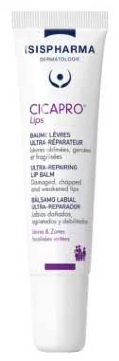 Isispharma CicaPro Ultra-Herstellende Lippenbalsem 15 ml