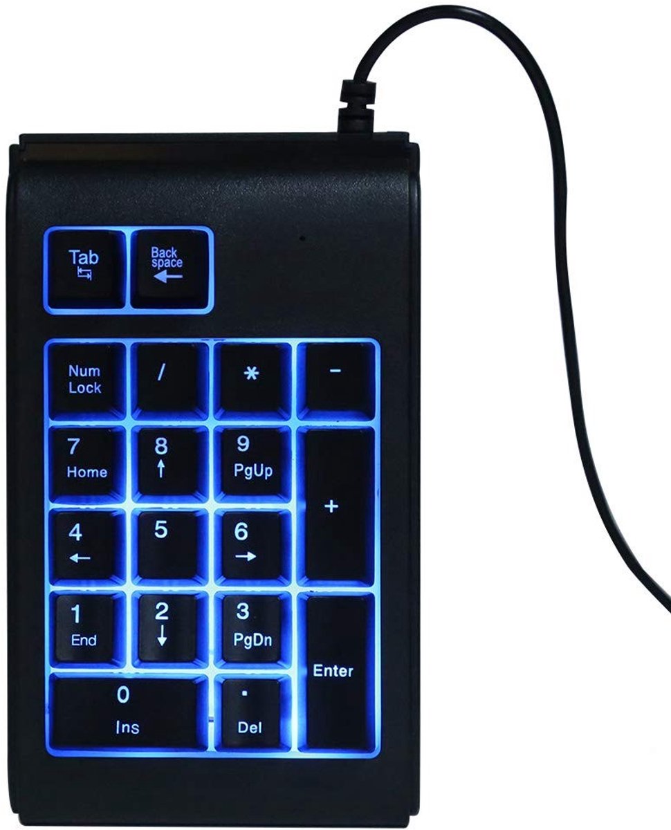 Dailygoods - Mechanisch Toetsenbord met Achtergrondverlichting in 3 Kleuren