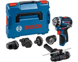 Bosch Professional GSR 12V-32 FC FlexiClick schroefboormachine +5 opzetstukken 12V Basic Body in L-Boxx - 06019N7102