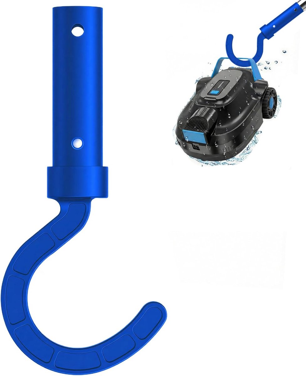 Haak voor zwembadrobot - universeel - draadloos - ideaal voor onderhoud - ShopVlot