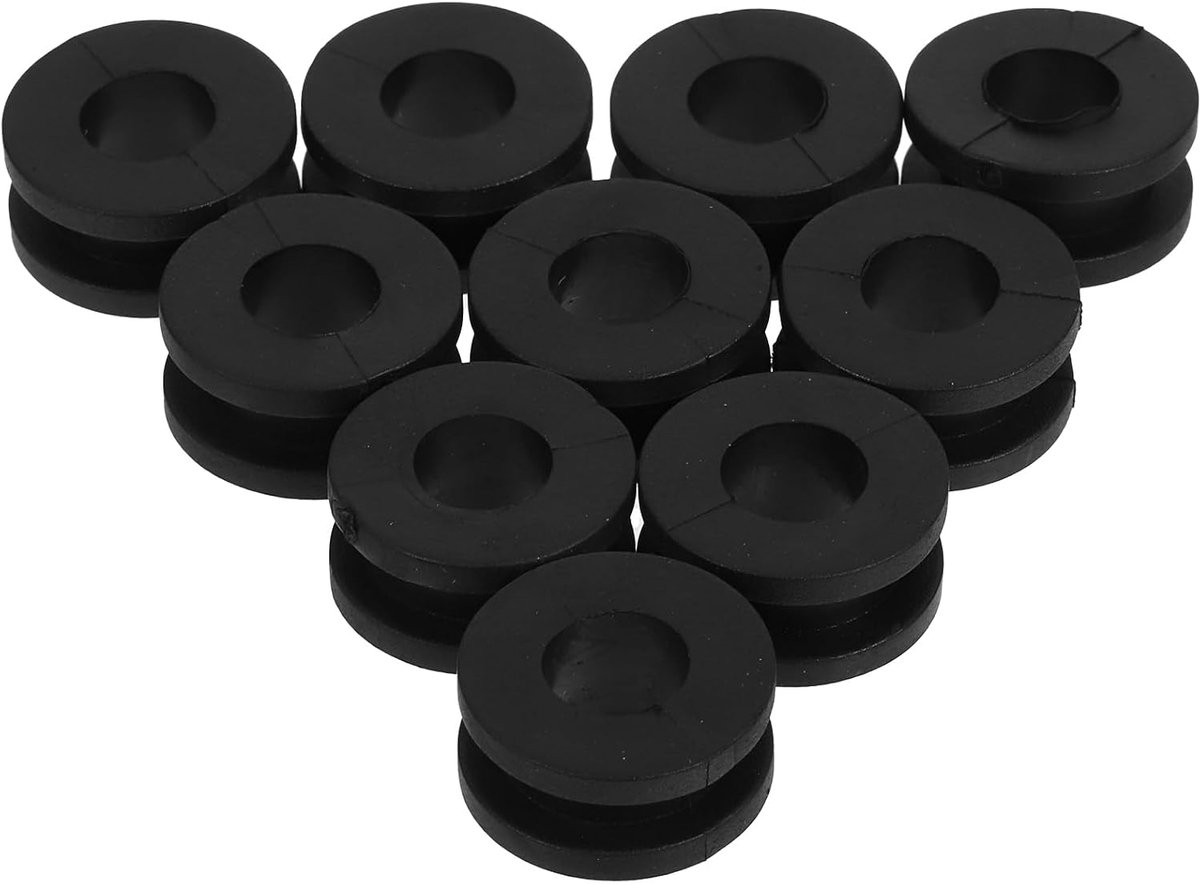 iplusmile 10pcs Motorcycle Rubber Caps - Rubber Seals Kit Spare Parts for Most - ShopVlot