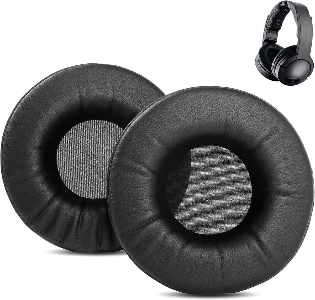 Ear Pads Compatible with Sony MDR-RF865R MDR-RF865RK Headphones Ear Pads Replacement with Softer Protein Leather and - ShopVlot