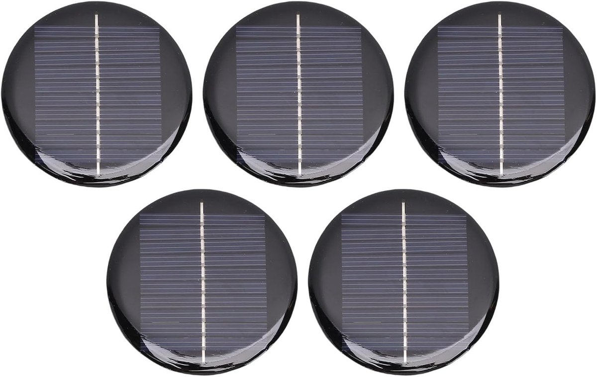 Solar lamp vervangingsdeksel 2,4 inch - LED buitenlamp - waterdicht - ideaal voor tuinverlichting - ShopVlot