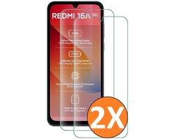 Screenprotector Geschikt voor Xiaomi Redmi 15a 5G/4G Screenprotector - 2 Stuks Glas Gehard Redmi A7 Pro Tempered Glass