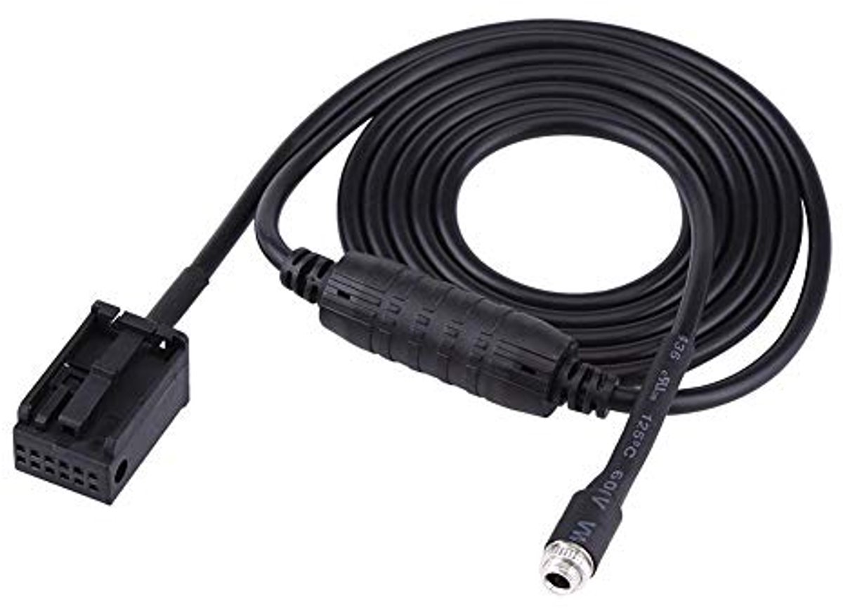 AUX adapter kabel voor E85 E86 Z4 CD X3 E83 - 12 pin aansluiting - perfecte compatibiliteit - verbind audio apparaten - ShopVlot