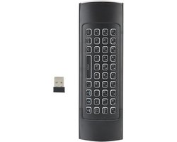 Mini Keyboard, 6 Axis Backlight Keyboard 2.4G Wireless Double Sides Keyboard Infrared Sensor Remote Control for - ShopVlot