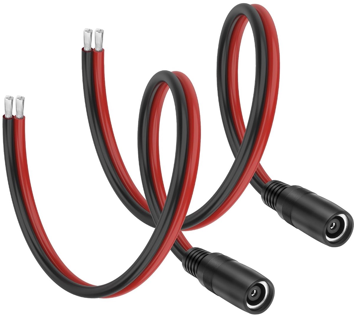 MEIRIYFA DC8020 Power Pigtail Cable, DC 8mm x 2mm Bushing to Bare Wire Open End Power Cable Power Supply Repair Cable - ShopVlot