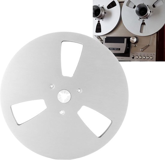 Tape Reel 7 Inch - Lege Opname Rol - Aluminium Legering - 3 Gaten - Universeel Voor Reel to Reel - Vervangingsonderdeel - Opnameband — afbeelding 4