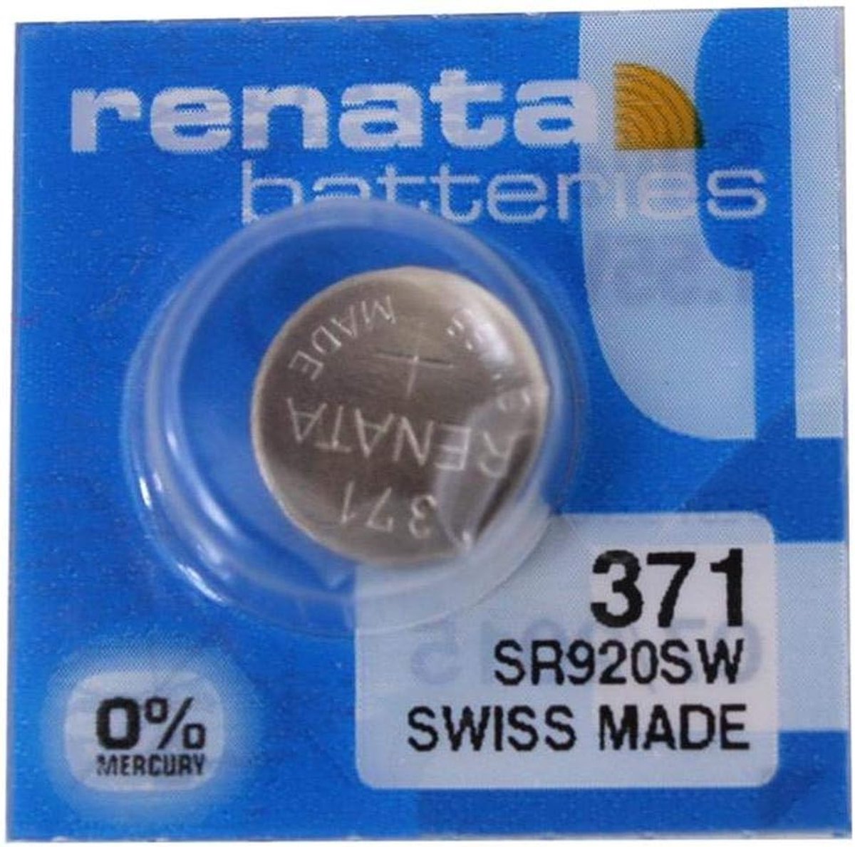 Battery Renata SP 371 (370+) - SR920SW (SR69, AG6, LR921, LR69,171) - ShopVlot
