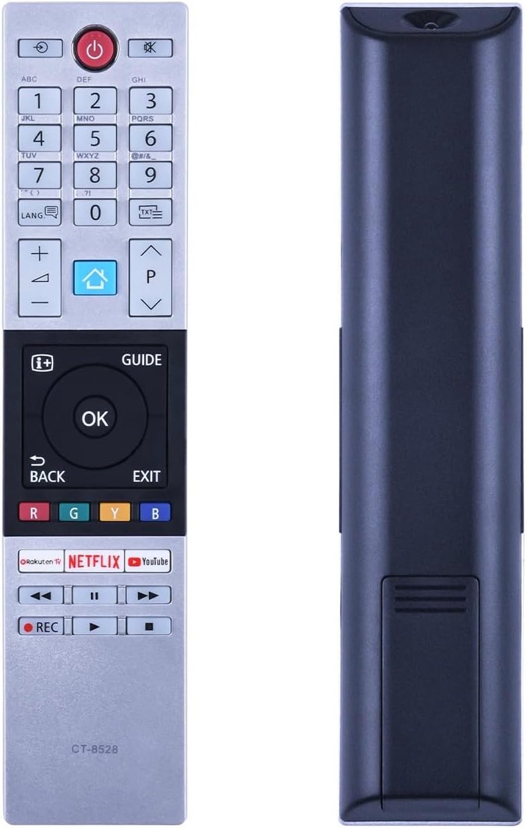 CT-8528 Replacement Remote Control Suitable for Toshiba 4K UHD HDR TV Compatible with 24D2863DB 24D3863DB 28W3863DB - ShopVlot