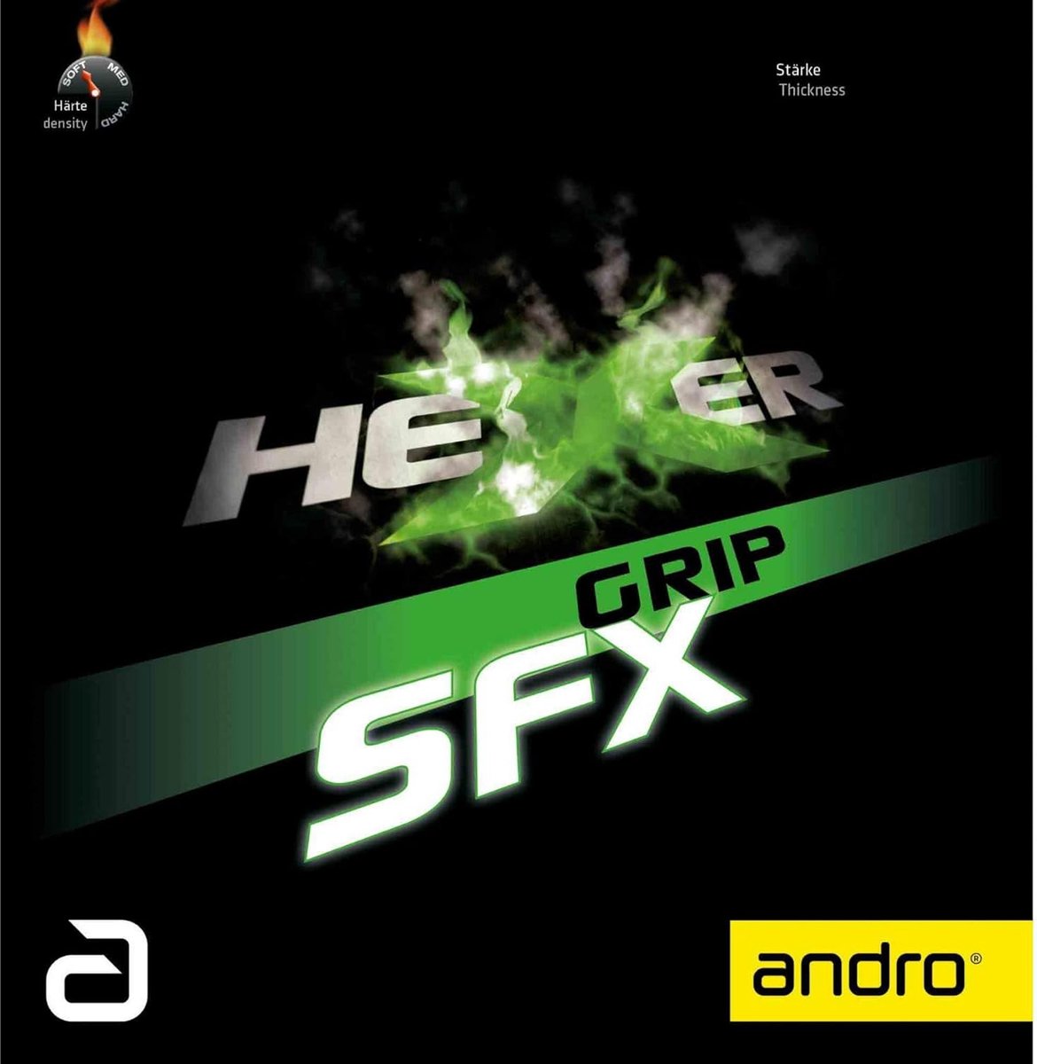 ANDRO cover hexer Grip SFX, 1.7mm, red - ShopVlot