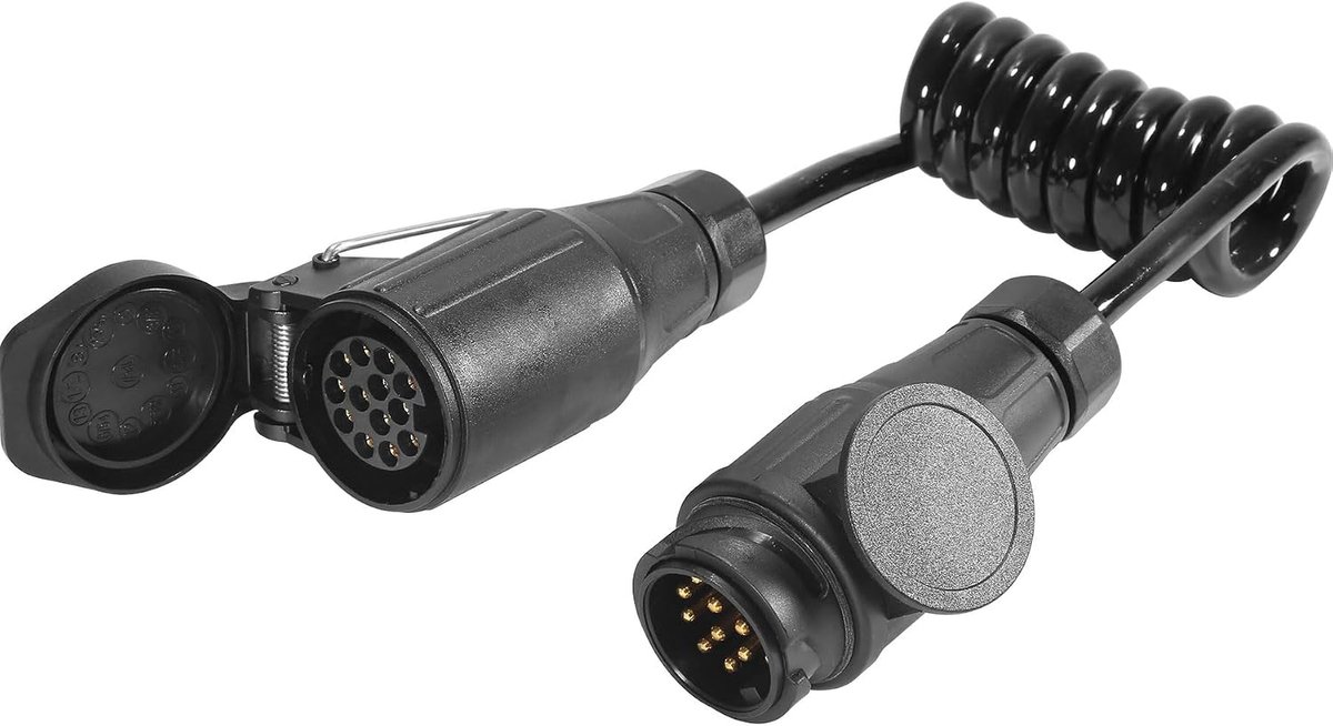 12 V extension cable hanger 13 pole 1.1 m adapter cable with 13-pin plug to 13-pin socket - ShopVlot