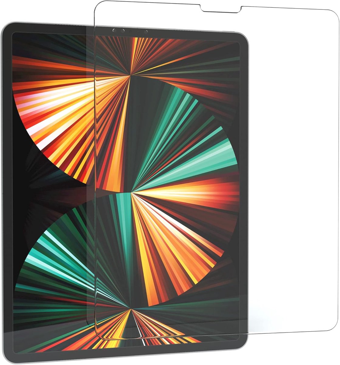 EAZY CASE - Screen Protector Compatible with iPad Pro 12.9 Inch 5th Generation Screen Protector Glass 12.9 Inch Glass - ShopVlot