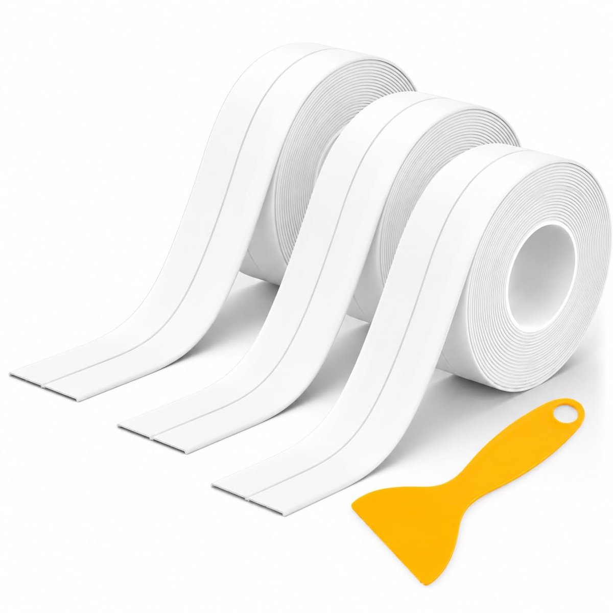 Sealing tape 22 mm x 320 cm - zelfklevend - waterproof - voor nette overgangen in huis - ShopVlot