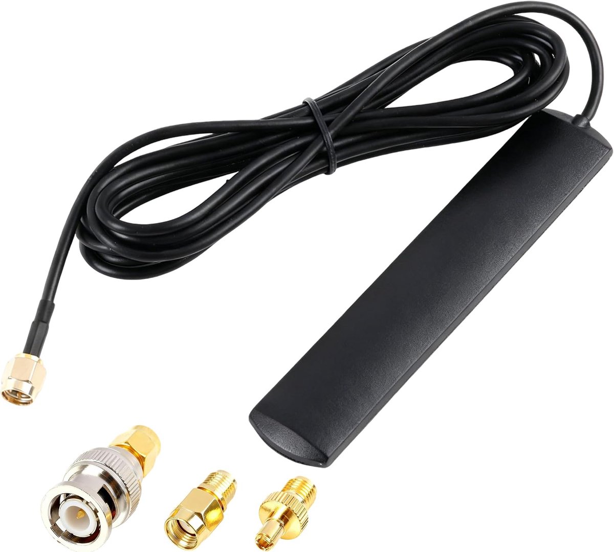 Universele 4G LTE Antenne met 3dBi en Glaszuignap - 3 Meter Kabel + 3 Adapters voor Verbeterde Mobiele Internetverbinding