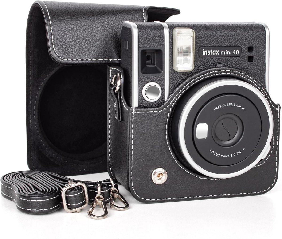 Camera tas - met schouderband - voor Instax Mini 40 - beschermt en vervoert - ShopVlot