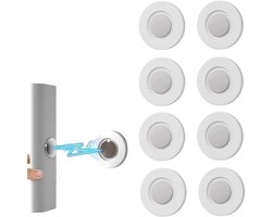 8pcs Wall Remote Control Holders, Magnetic Remote Control Holders, Remote Control Holder, Magnetic Wall Mount for TV - ShopVlot