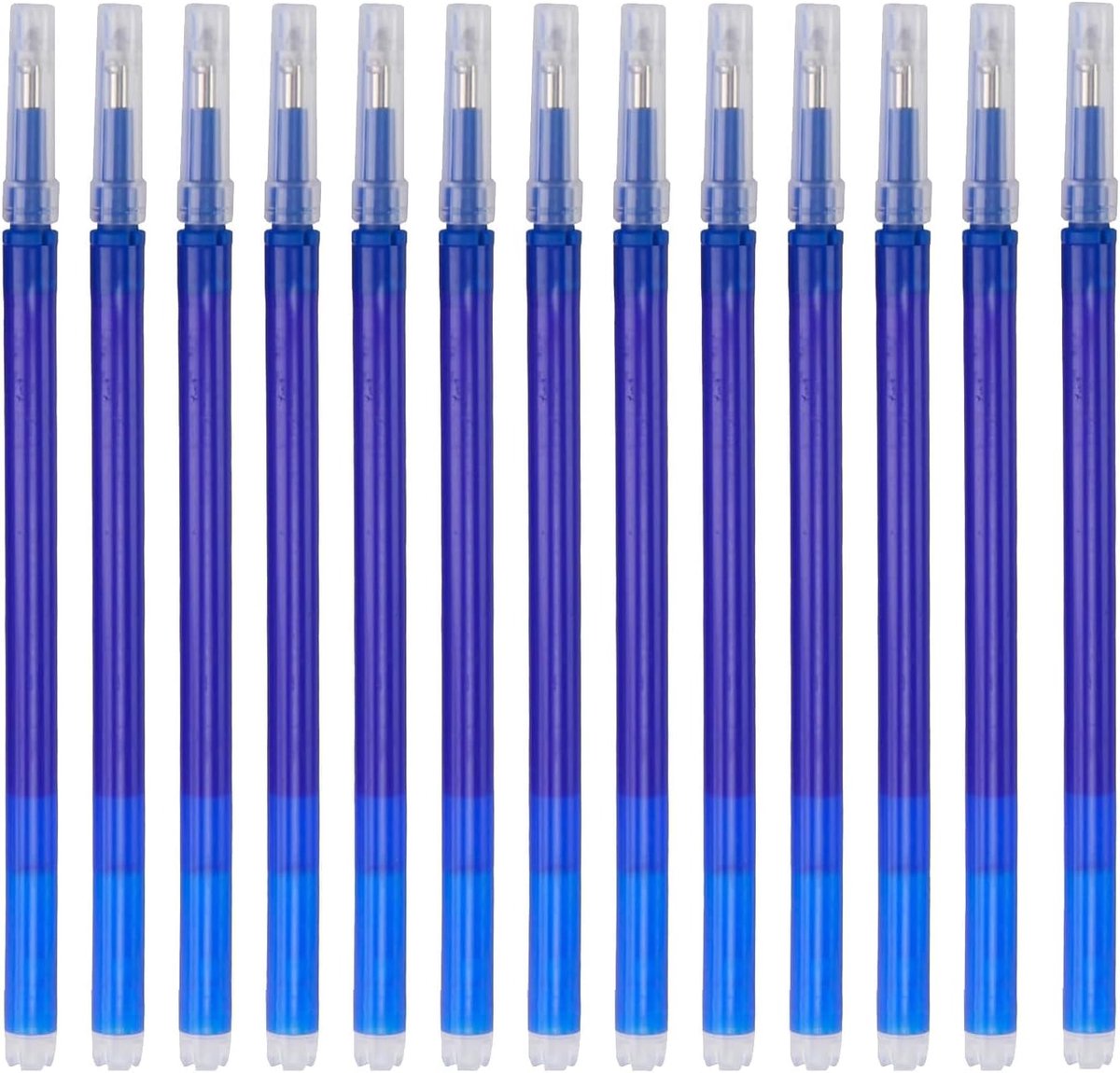 Pack of 14 Blue Refill Pack Erasable 0.7mm Compatible with Pilot FiXion Pens, High Quality Heat Sensitive Ink for - ShopVlot