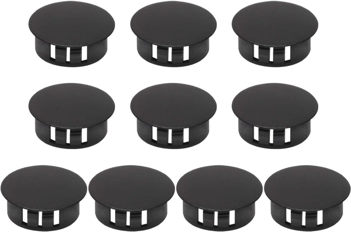Pack of 10 Plastic Cover Stops 30 mm Tube Cover Stops Plastic Hole Stops Furniture Blind Stop Cover Stops Plastic - ShopVlot