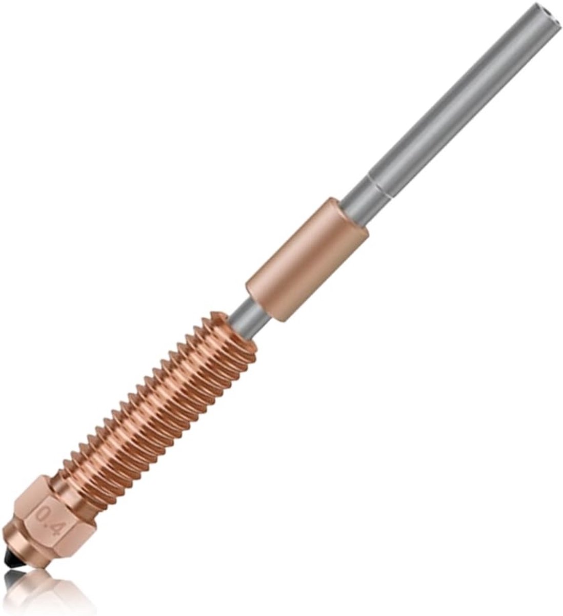 K1C 0.4 mm Nozzle 1 Piece Titanium Alloy 3D Printer Nozzle Compatible with K1C End 3 V3 End 3 V3 Plus High Efficiency - ShopVlot