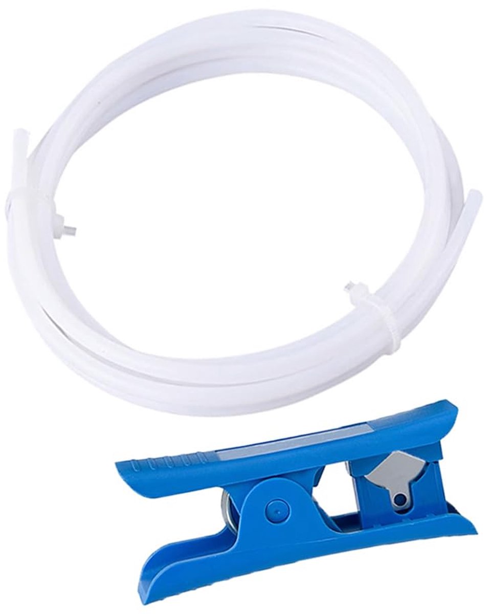 3 Meter 3D Printer PTFE Teflon Tube with Cutter, OD 4mm/ID 2mm, 3D Printer Teflon Bowden Tube, for 1.75mm Filament 3D - ShopVlot