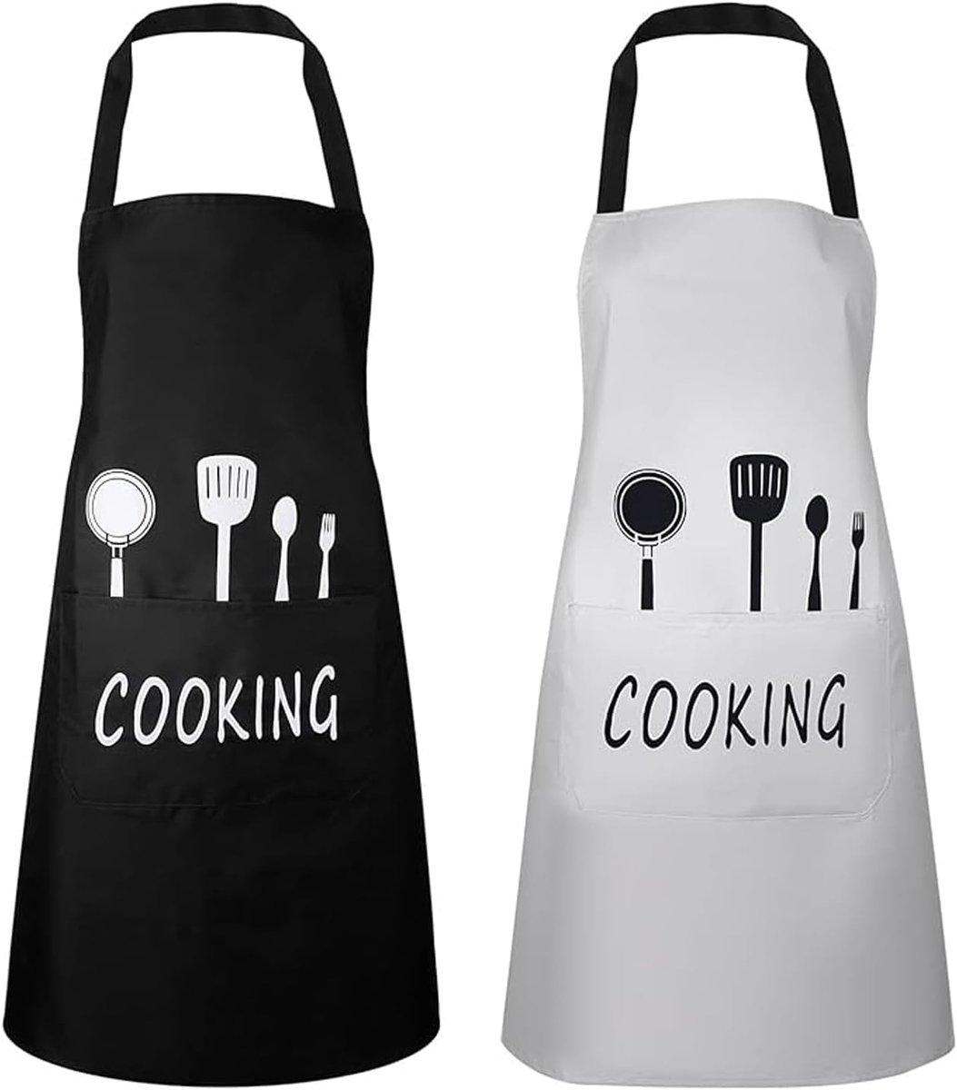 Kitchen Apron Cooking Apron, Restaurant Apron, BBQ Bar Cook, Kitchen, Kitchen Apron for Women, Restaurant Apron, Grill - ShopVlot