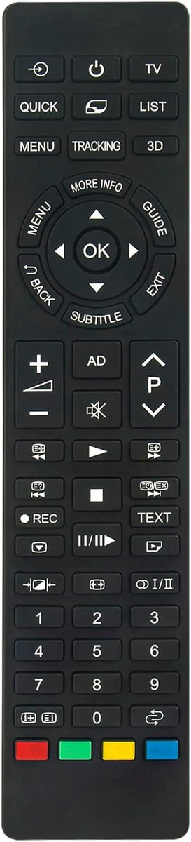 AULCMEET CT-90394 CT-90378 CT-90383 Vervangende afstandsbediening Compatibel met Toshiba 4K OLED Smart TV 42WL863N - ShopVlot
