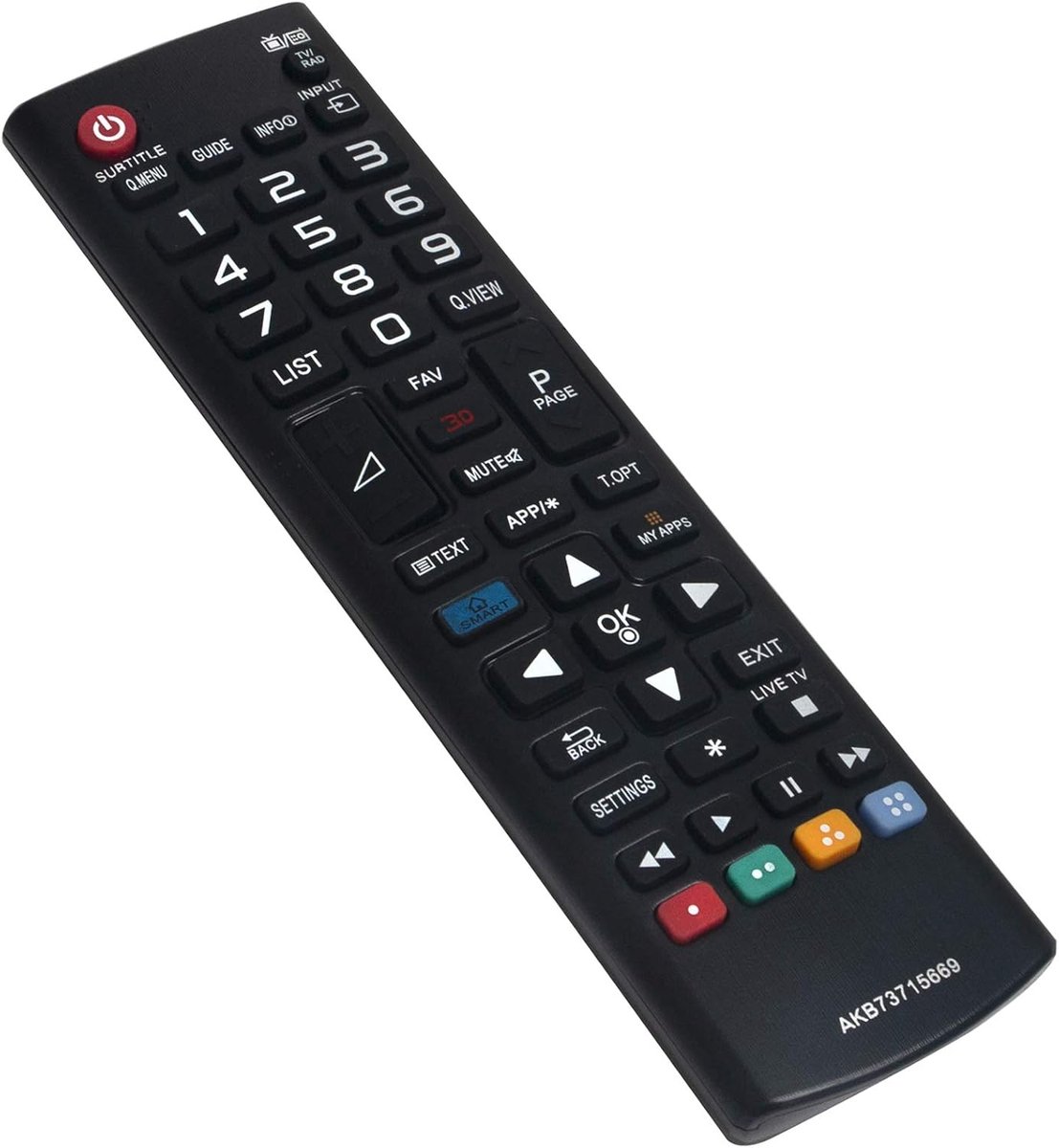ALLIMITY AKB73715669 Remote Control Replace Fit for LG TV 47LB731V 49LF540V 49LH604V 60LB650V 60LB870V 65UB950V - ShopVlot