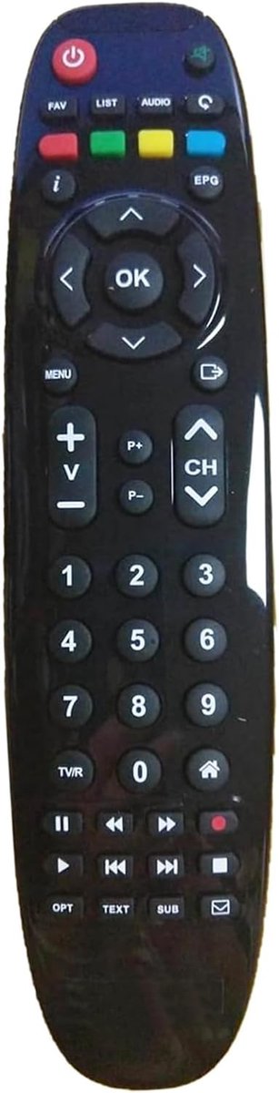 ALLIMITY Replacement remote control suitable for Thomson HD Sat Receiver THS811, THS813, THS815, THS222, THT712, THS - ShopVlot