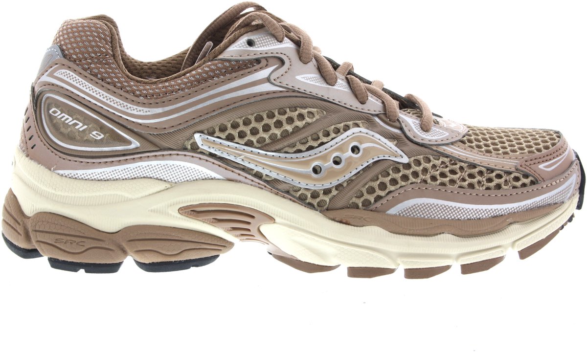 Dames Sneakers Saucony Saucony Progrid Omni 9 Saddle/eggshell Beige - Maat 40