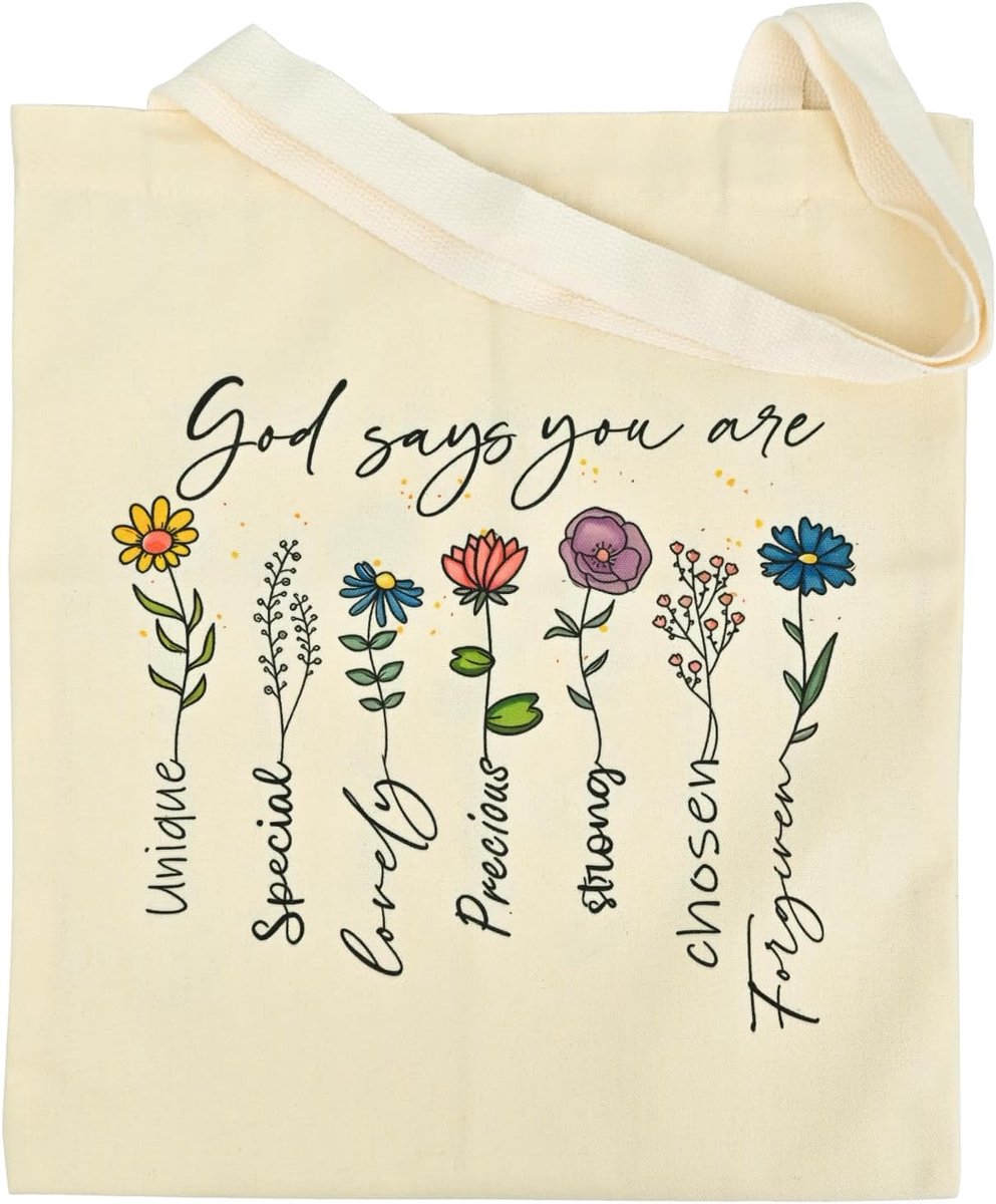 Bijbel tas - canvas tote bag - dubbelzijdig bedrukt - ideaal voor boodschappen - ShopVlot