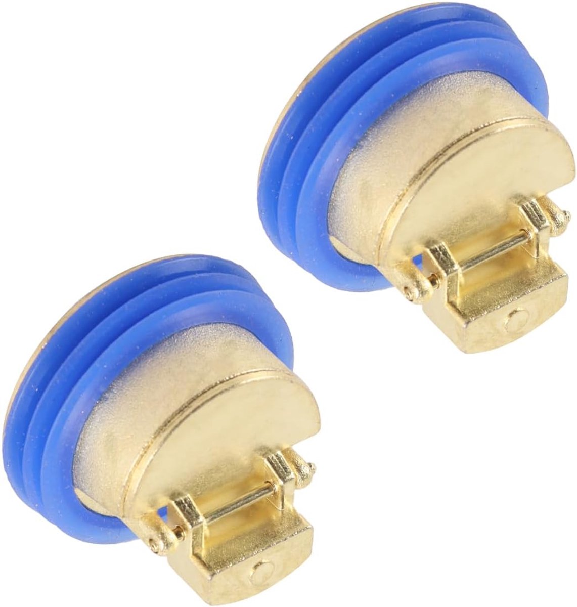 Afvoerzeef 2 stuks - Massief messing - Geur- en insectbestendig - Voor douche en wastafel - ShopVlot