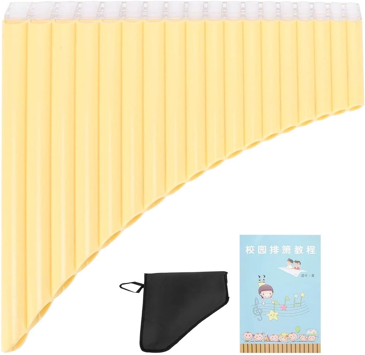Panfluit C-toon - Houten panfluit - Ideaal voor beginners - Duidelijke klank - ShopVlot