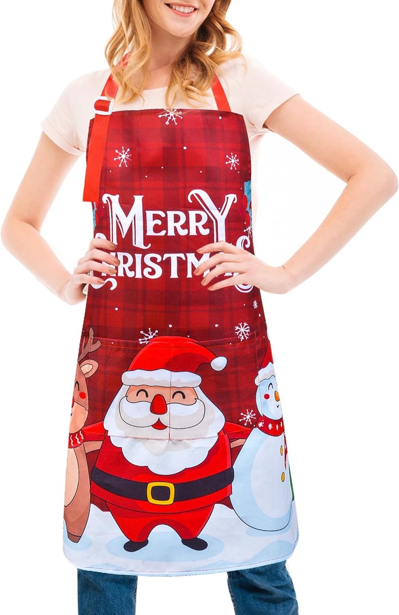 Cute Apron for Women with Pockets, Kitchen Aprons for Cooking, Baking, Painting, Gardening, Art Artists, Aprons for - ShopVlot
