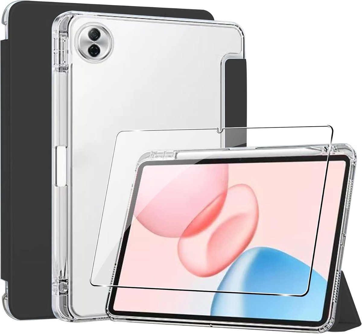 Flip Case voor Honor Pad 10 - boekstijl - met penhouder - bescherming en stijl - ShopVlot