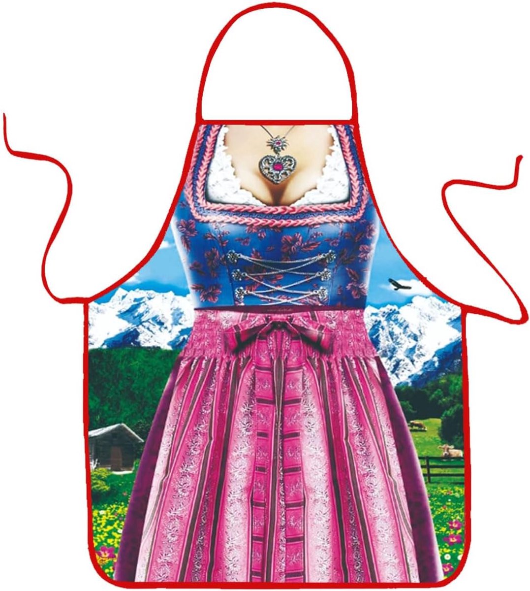 Waterdichte kookschort - grappig sexy thema - BBQ schort - ideaal voor feesten - ShopVlot