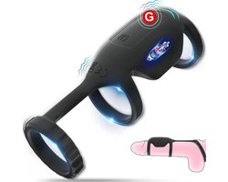 Koppel-Penis-Lul-Seks-Ring-Vibrator-G-spot-Dildo-Massager-Volwassen-Speelgoed-Voor-Mannen