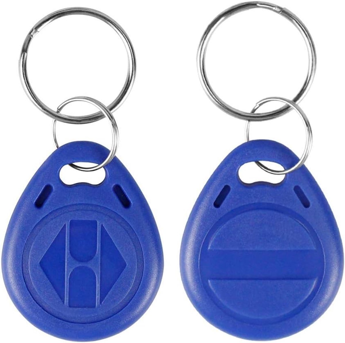 RFID keychains 125KHz - T5577 chip - programmeerbaar blauw - ideaal voor toegangscontrole - ShopVlot