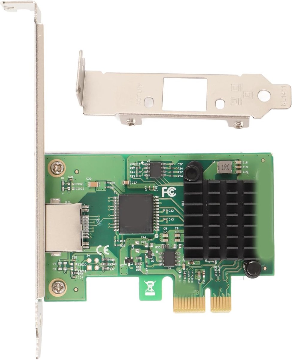 2.5G PCIe netwerkaansluiting - I226V chip - enkele poort - stabiele en snelle verbinding - ShopVlot