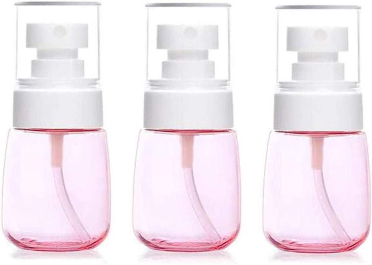 Sprayfles 30ml - blauw - 3 stuks - handig voor onderweg - ShopVlot