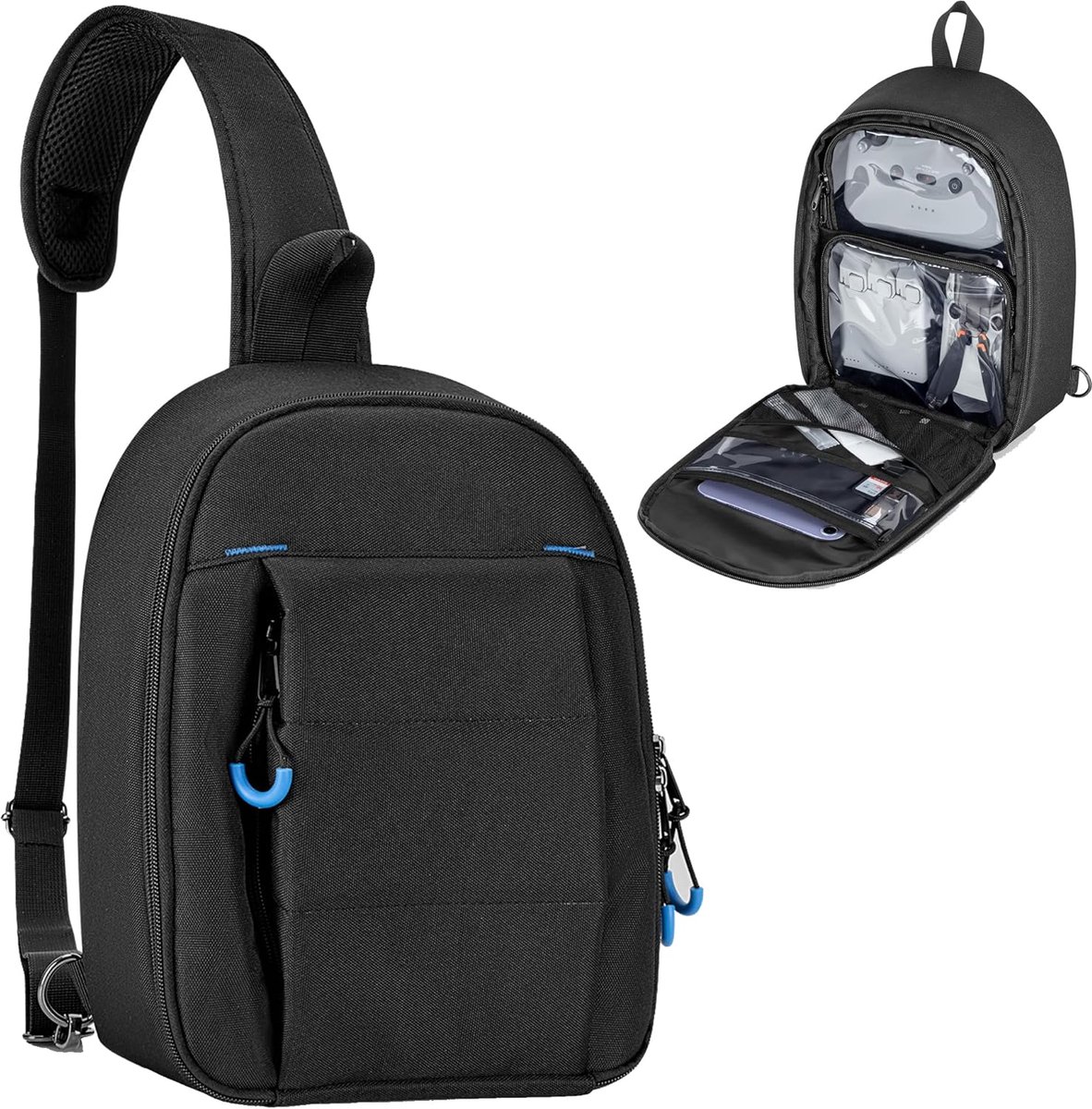 PGmoon Travel Carry Case - Compatible with DJI Mini 3/4 Pro, Carrying Case - ShopVlot