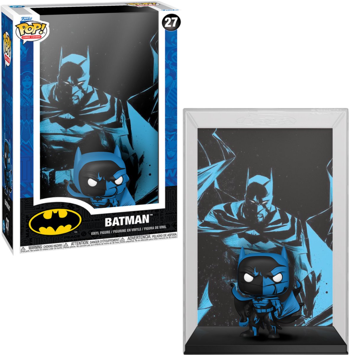 FUNKO POP COMIC COVER: BATMAN BLACK & BLUE