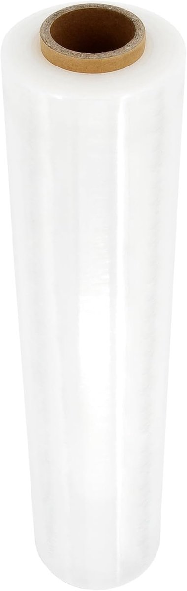 SCHMIDT security tools Stretch Film 300 m 500 mm 20 mm Transparent Stretch Film Wrap Wrap Film Pallet Film Packaging - ShopVlot