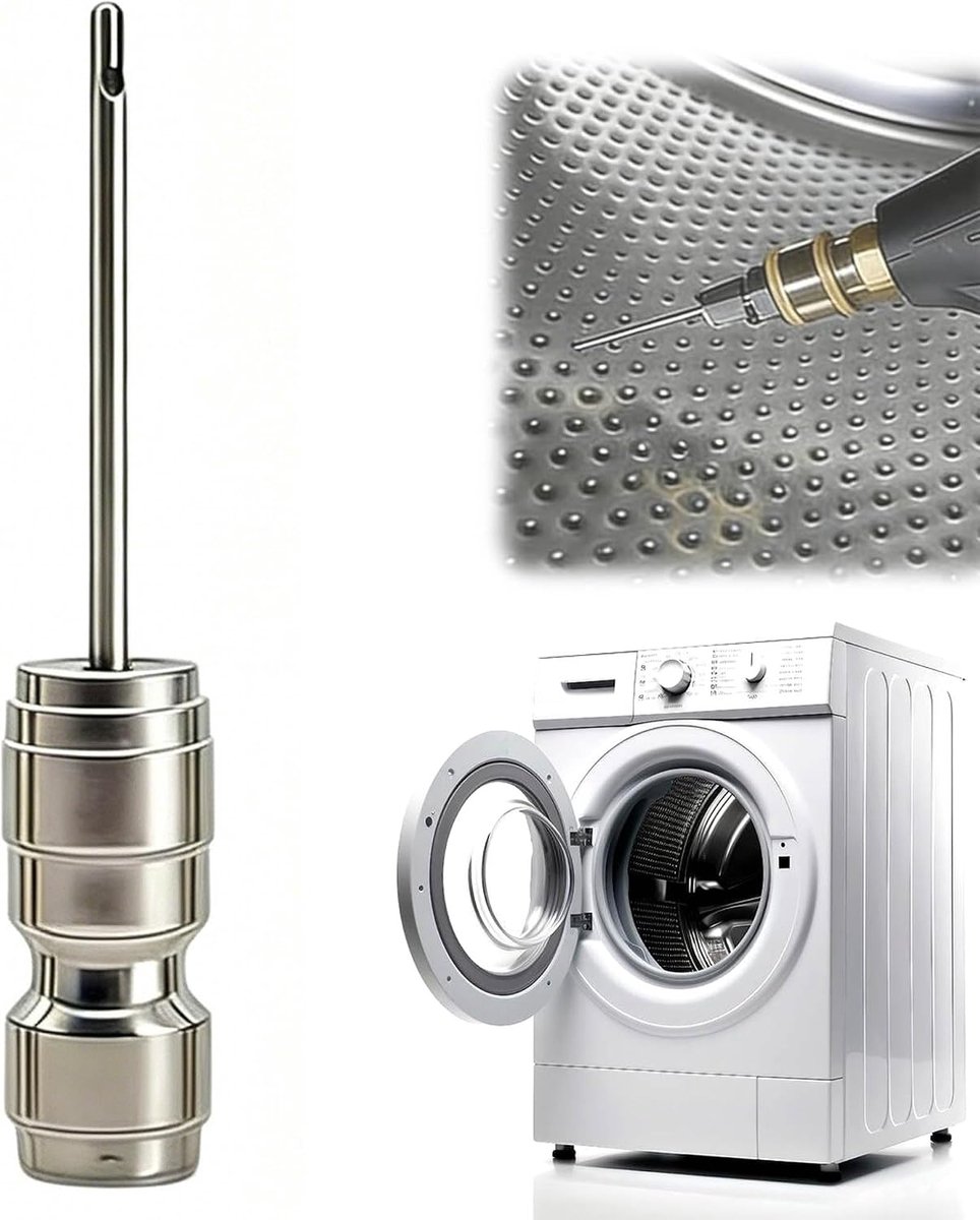 Hogedrukreiniger mondstuk voor wasmachine airconditioning, 2 mm naaldmondstuk, 1/4 inch snelkoppeling, directe straal - ShopVlot
