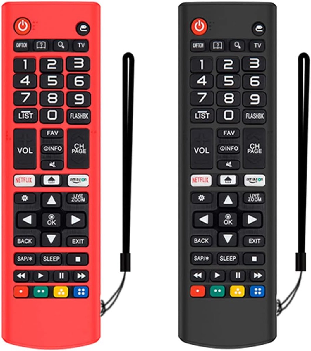 Set of 2 Silicone Protective Case for LG AKB75095307 AKB75375604 AKB74915305 Remote Control, Skin Sleeve Protector for - ShopVlot