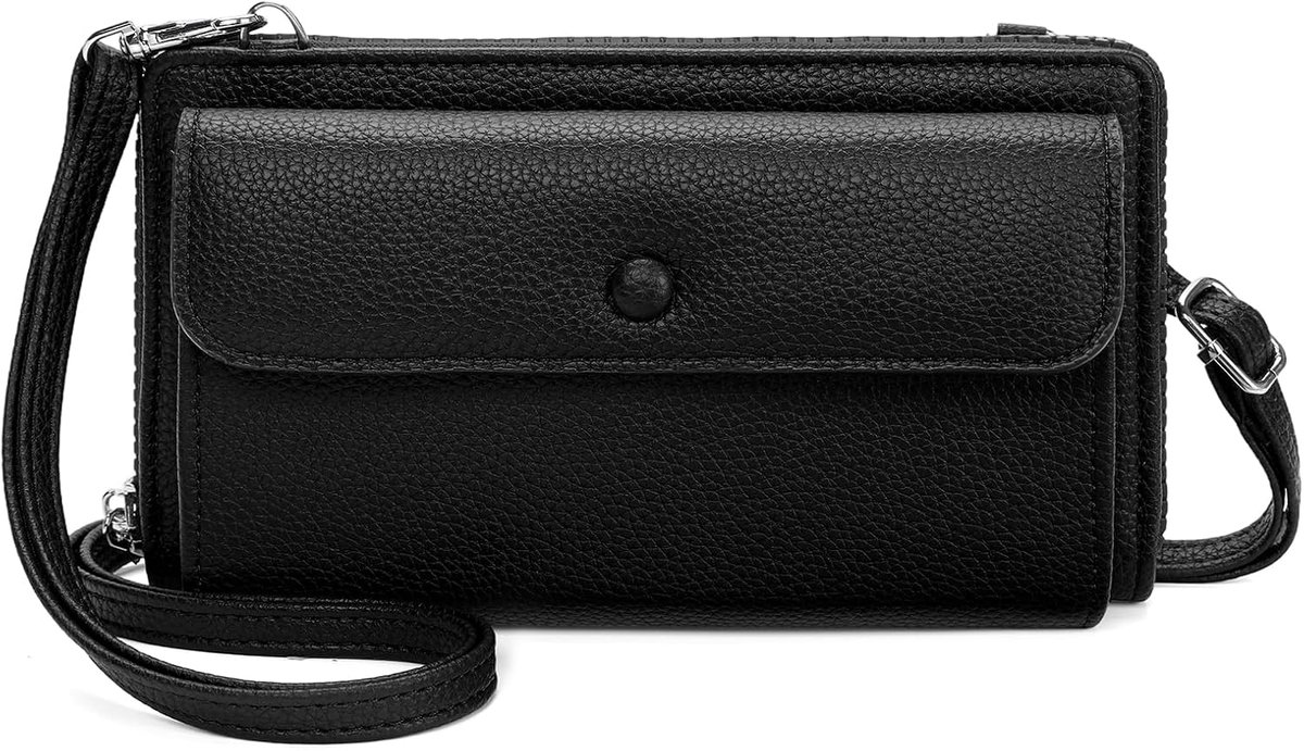 SENDEFN Women's Shoulder Bag, Vegan Leather Mobile Phone Bag with Touchscreen, Small Crossbody Bag, Multifunctional - ShopVlot
