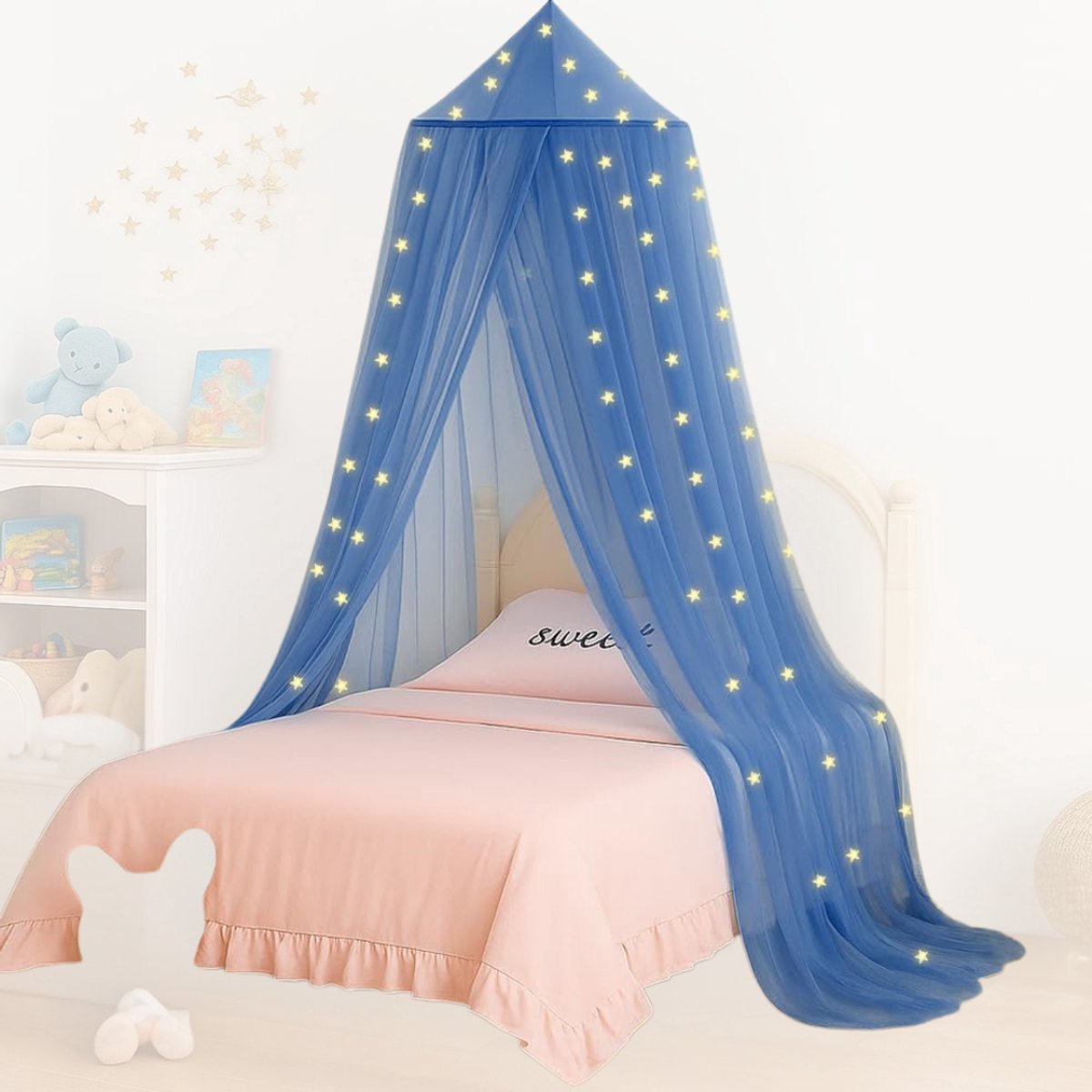 Zavio® Koepel Klamboe - Muggennet Bed - Bescherming Slaap